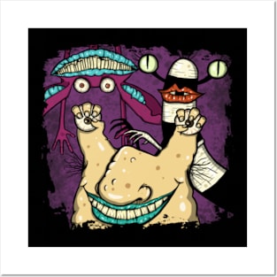 Aaahh!!! Real monsters Posters and Art